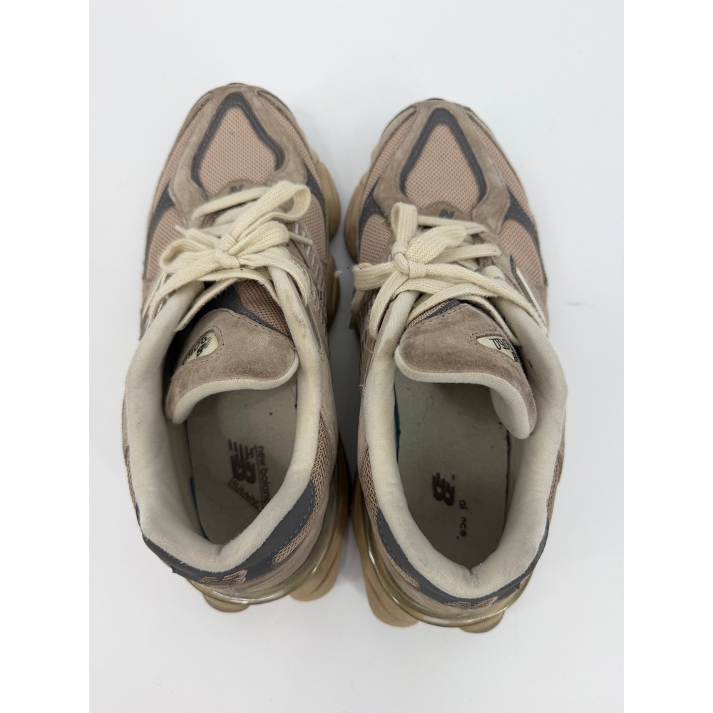 New Balance Beige Taupe Mesh Sneakers - Picture 4 of 13